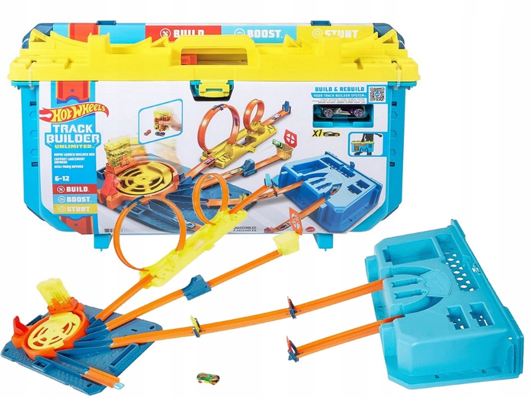 

Hot Wheels Track Builder Turbowyrzutnia GVG11