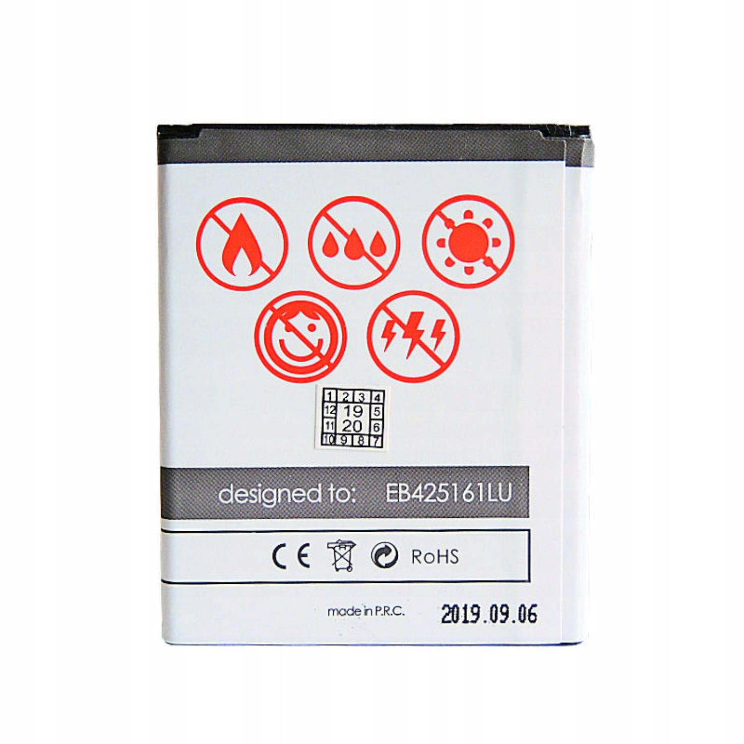 BATERIA MAXXIMUS 1950MAH LI-ION DO SAMSUNG i8160 ACE 2 EB425161LU