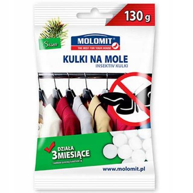

kulki Antymolowe sosnowe Odstrzaszacz na mole 130g