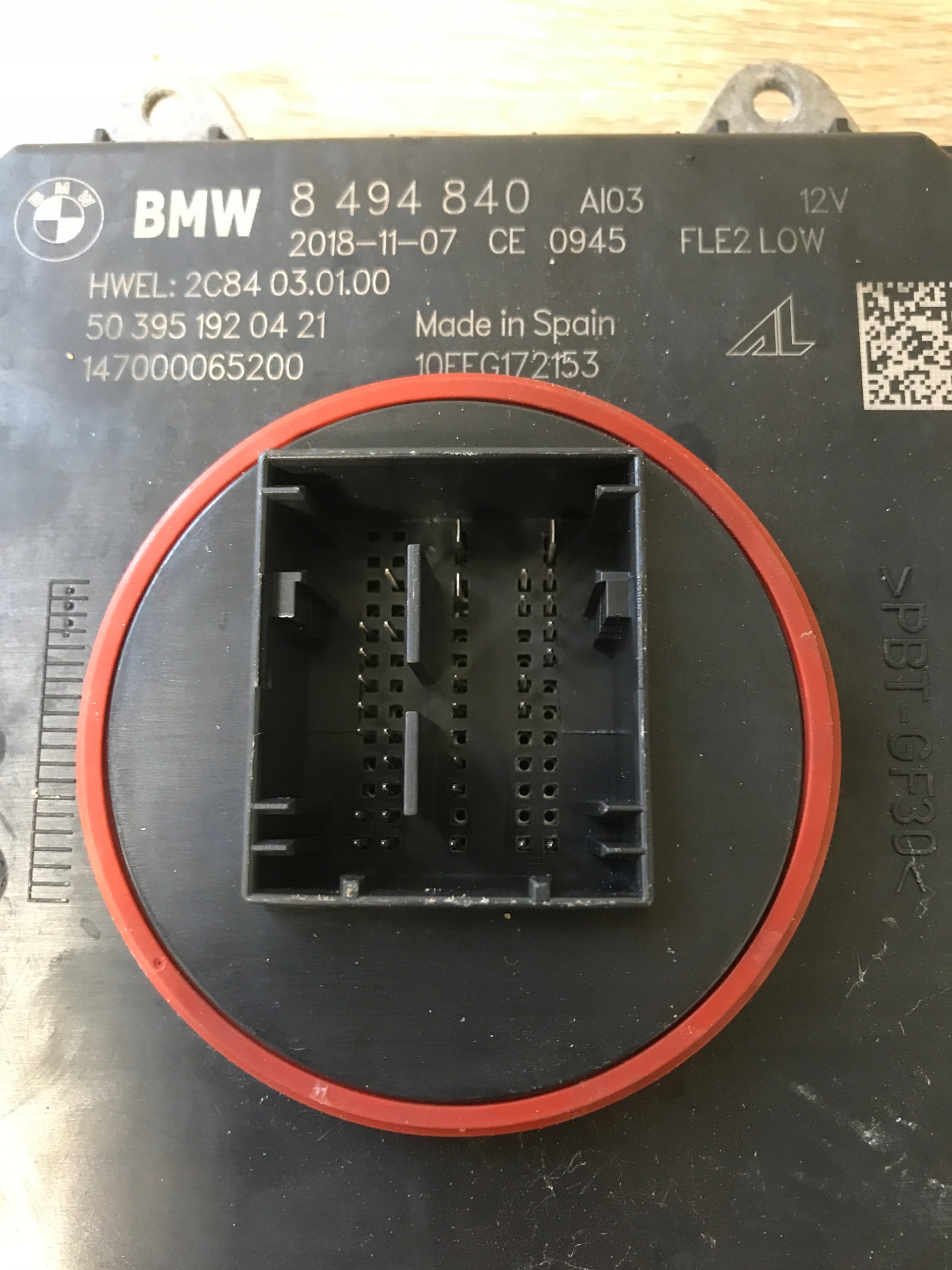 control unit LED BMW F20 LCI m-packet 8494840