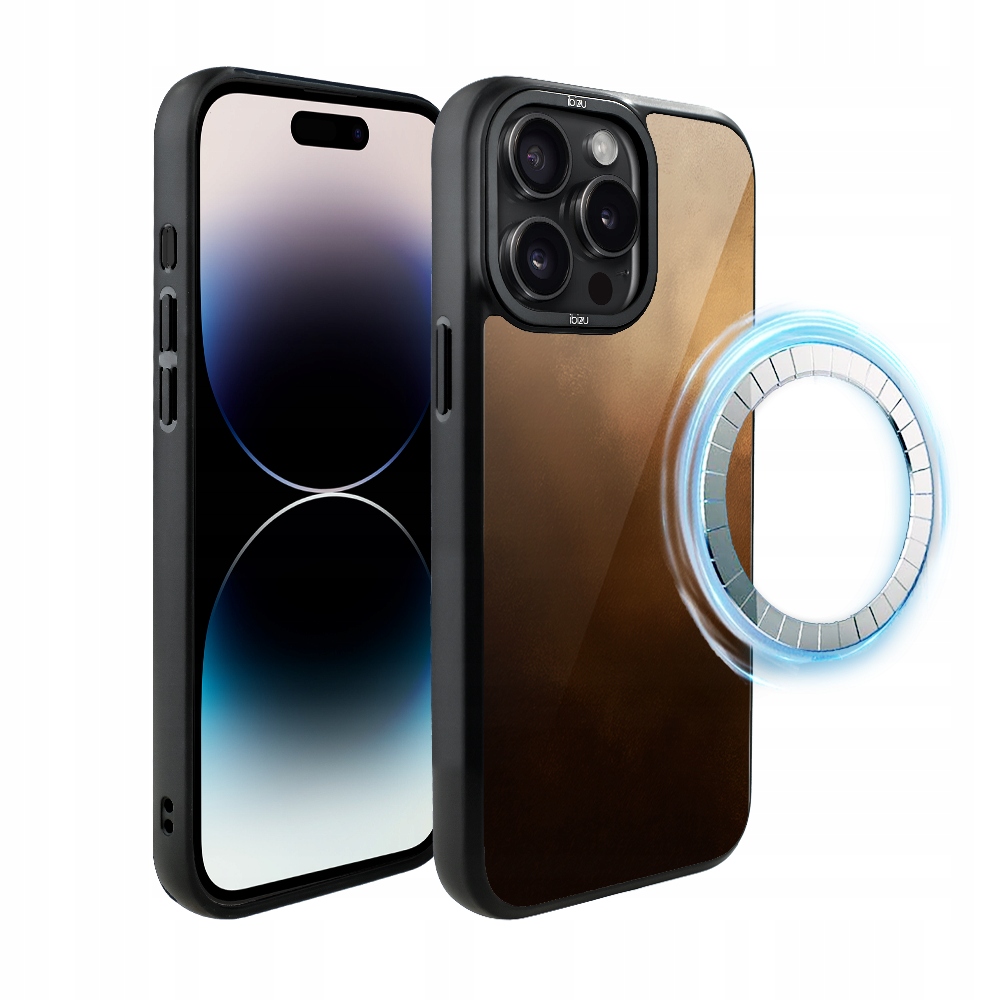 Matný Pouzdro Ibizu DropGuard pro iPhone 14 Pro s MagSafe, barva Pouštní bouře