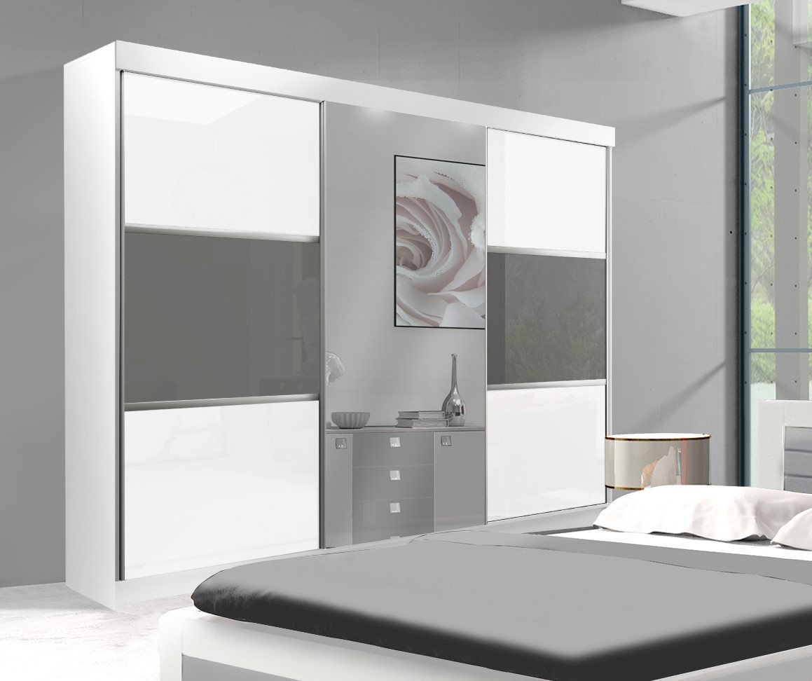 KOMPLET MEBLI DO SYPIALNI ŁÓŻKO + MATERAC 180X200 Kod producenta SYPIALNIA