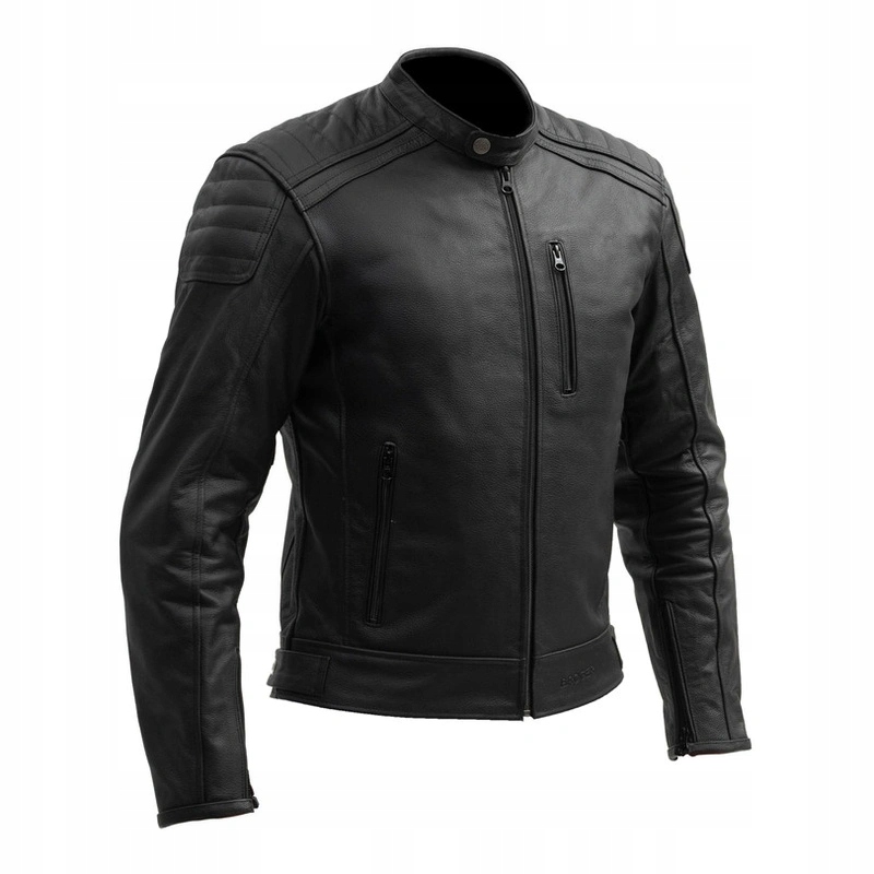 Kožená motocyklová bunda Broger Legend Black čierna Darčeky