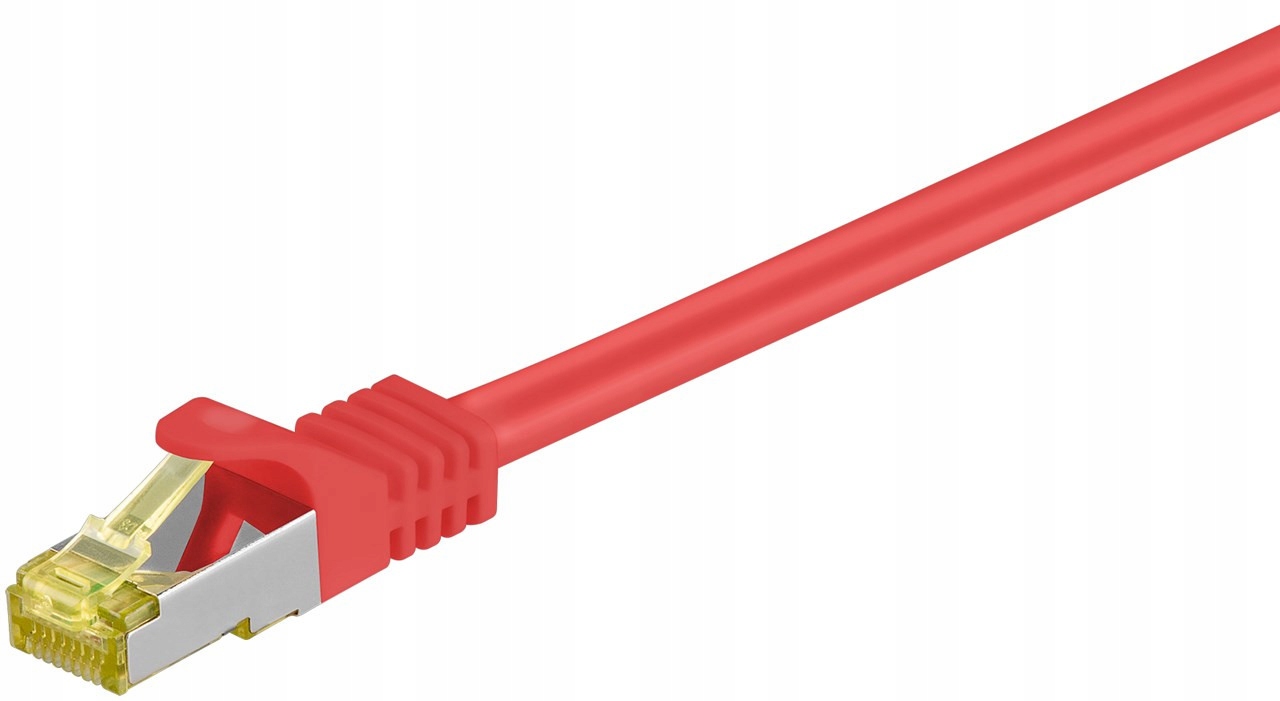 

Kabel sieciowy CAT6A S/ftp z CAT7 Czerwony 0.5 m