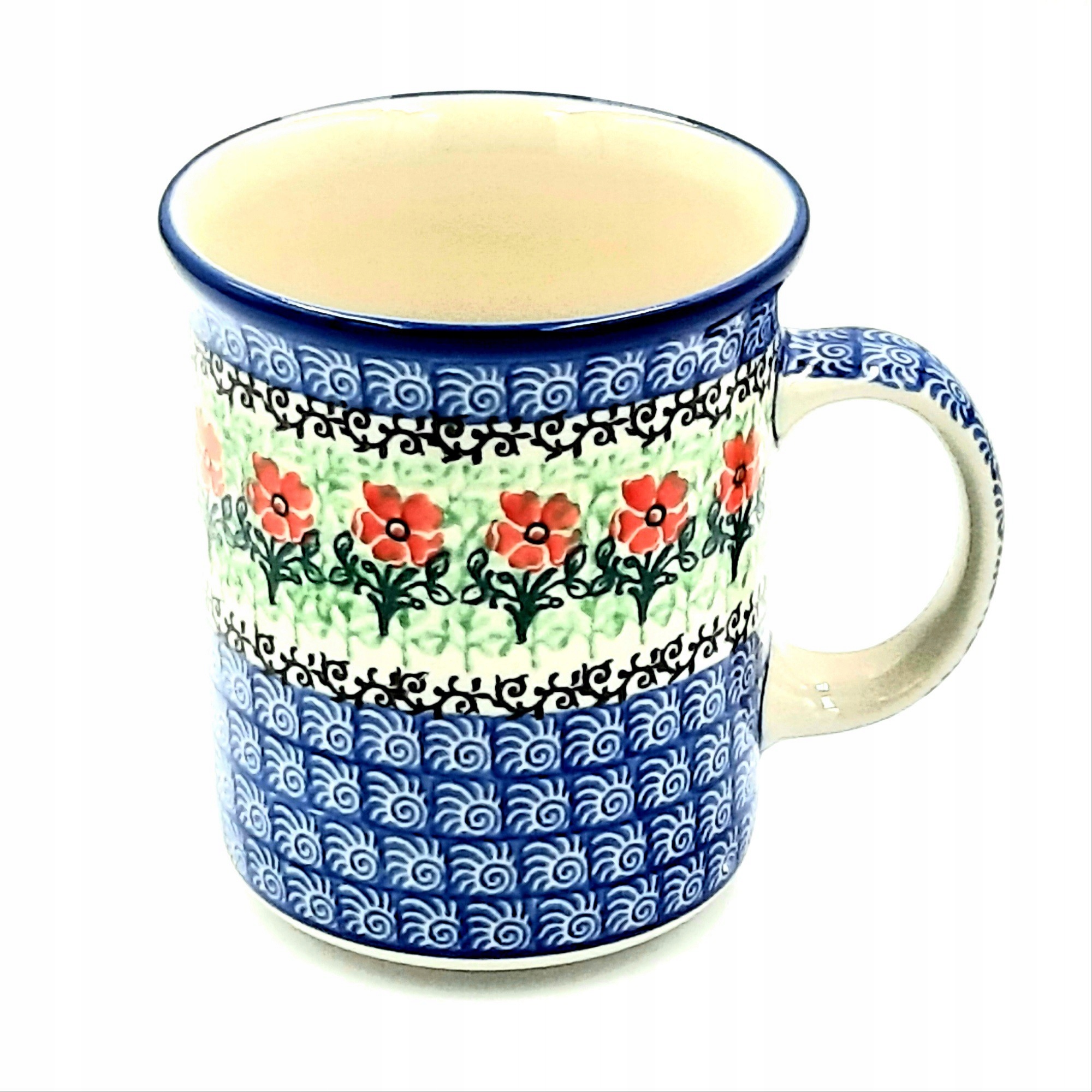 KUBEK V:0,4L CERAMIKA BOLESŁAWIEC