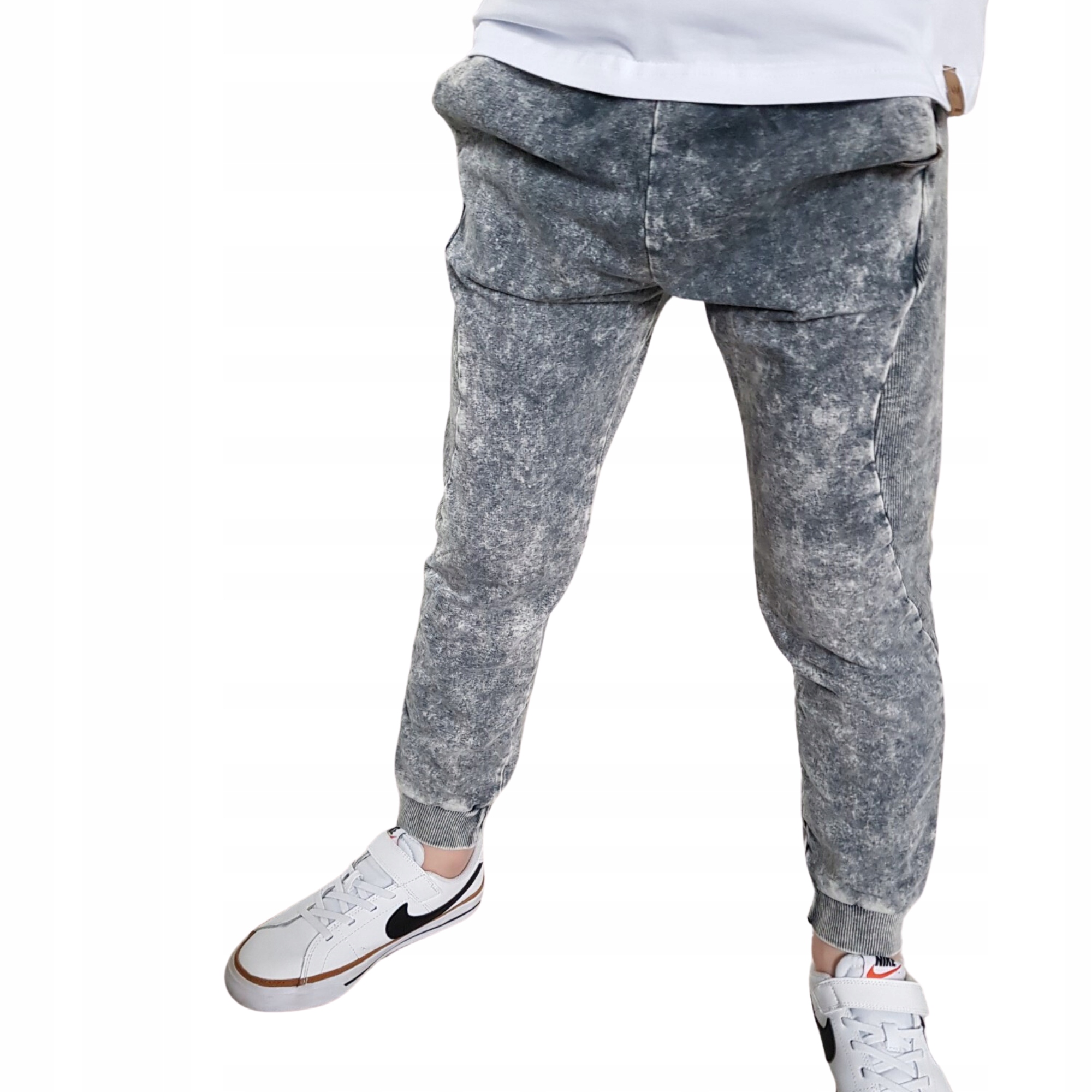 

Spodnie dekatyzowane grey Mimi 116/122