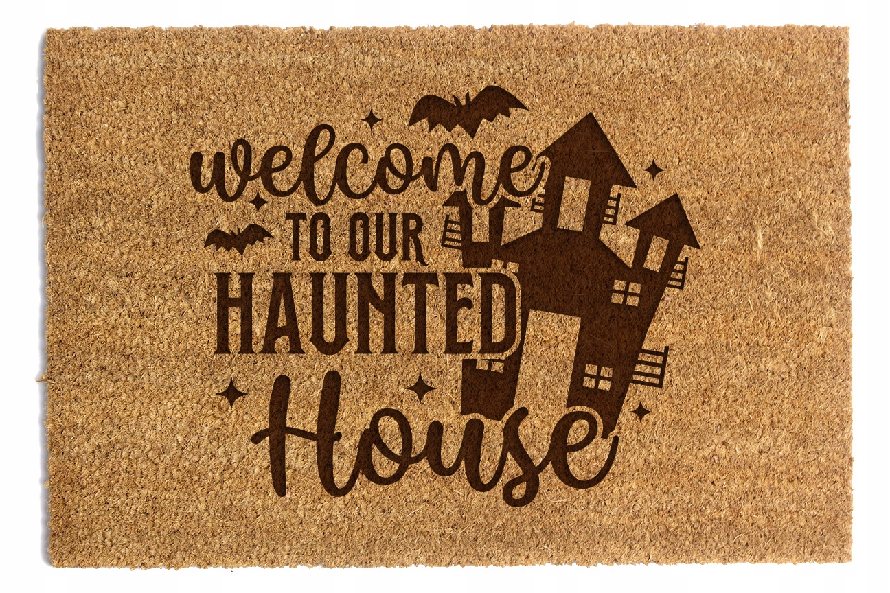 Stěračka Pod Dveře Haunted House 60x90 cm