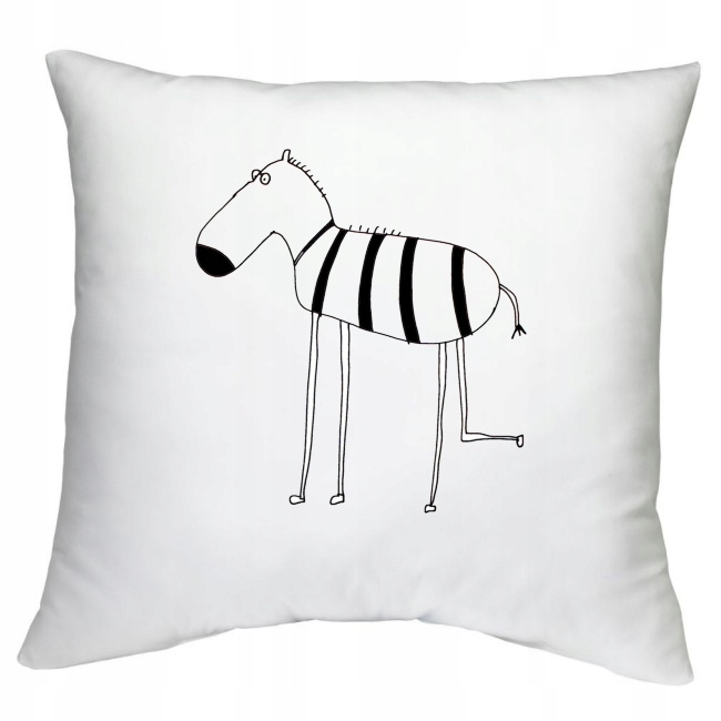 PODUSZKA ZEBRA ZEBRY ZEBERKI PASKI WZORY