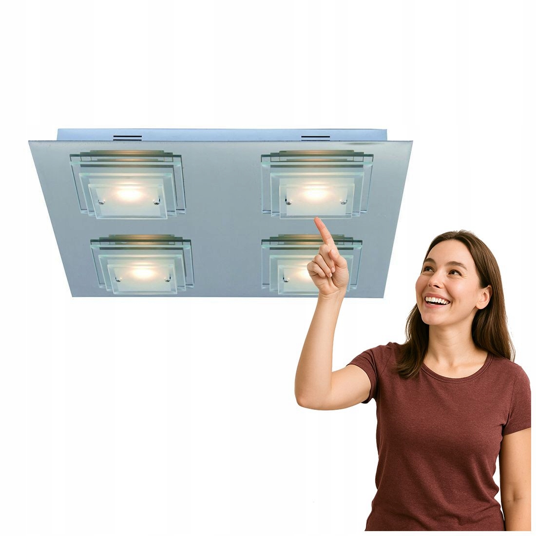 Stropní Svítidlo Peppe C0509A Clear Italux