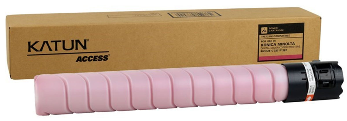Toner Katun TN221M 49188 A8K3350 pro Konica Minolta bizhub C227