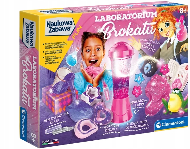 NAUKOWA ZABAWA LABORATORIUM BROKATU ZRÓB TO SAM 8+ Kod producenta 50700
