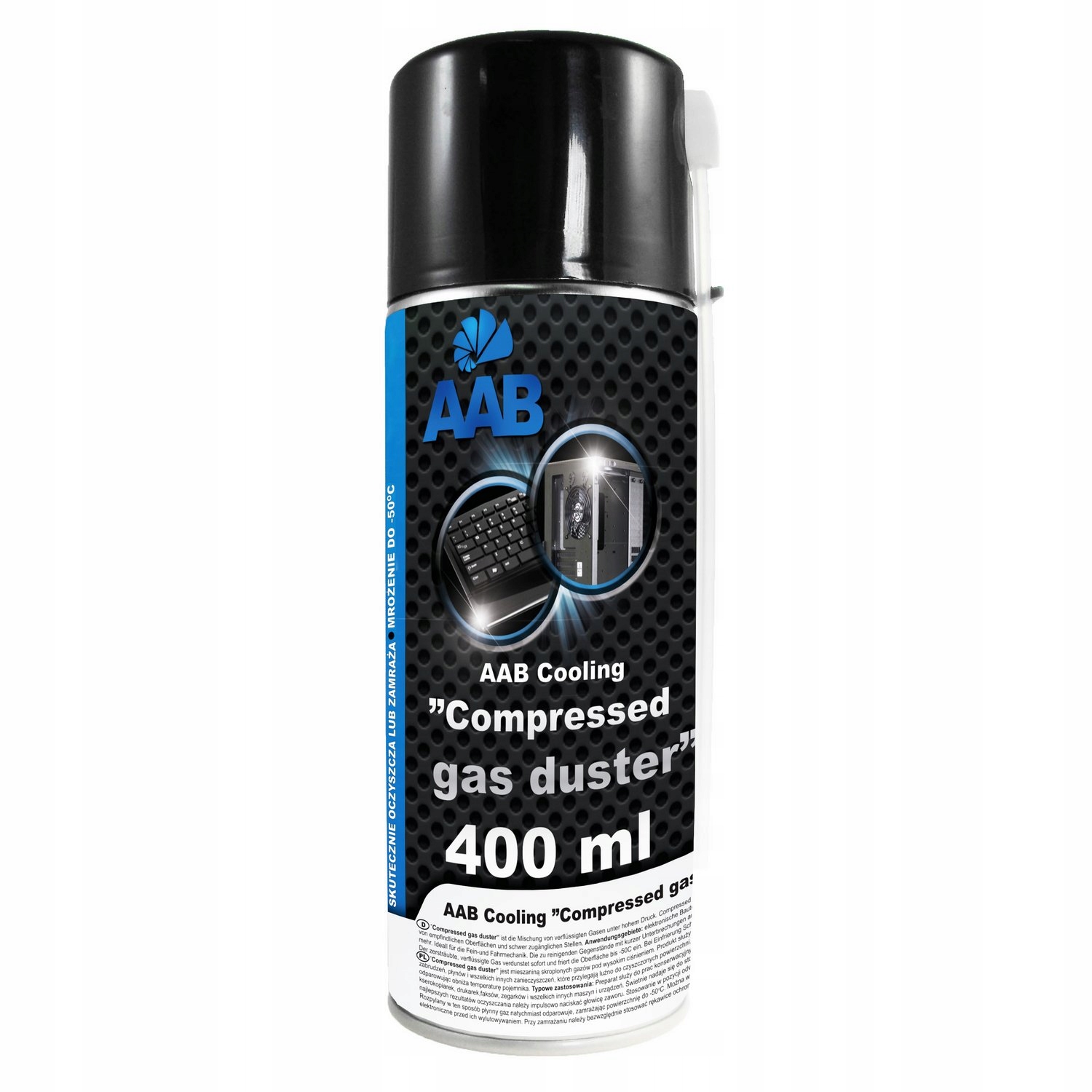 

Aab Cooling Sprężone Powietrze 400ml 2 x Rurka