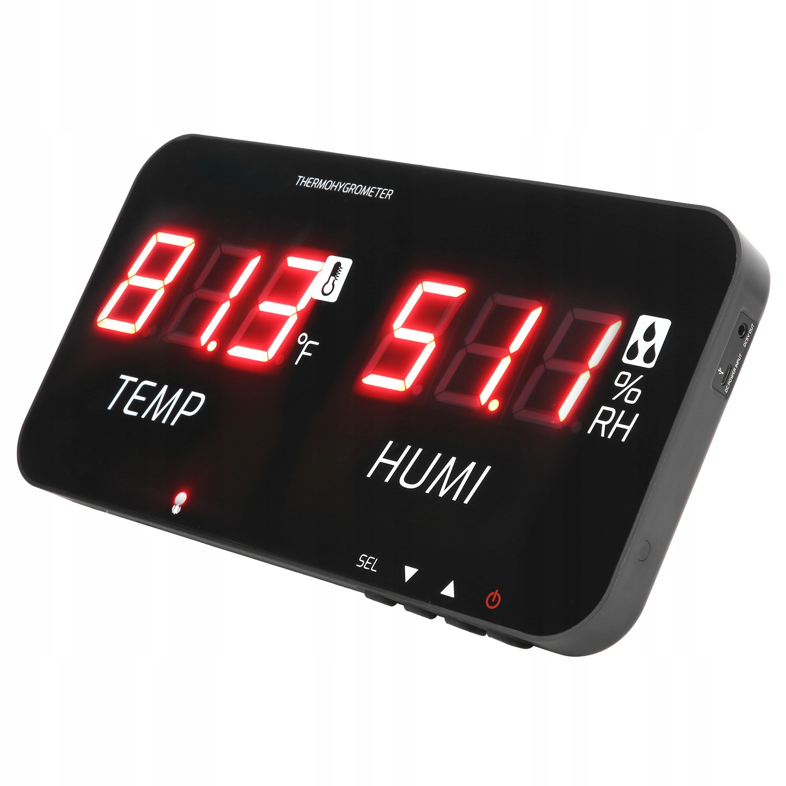 TA623A Termometr Higrometr LED Cyfrowy miernik temperatury i GI