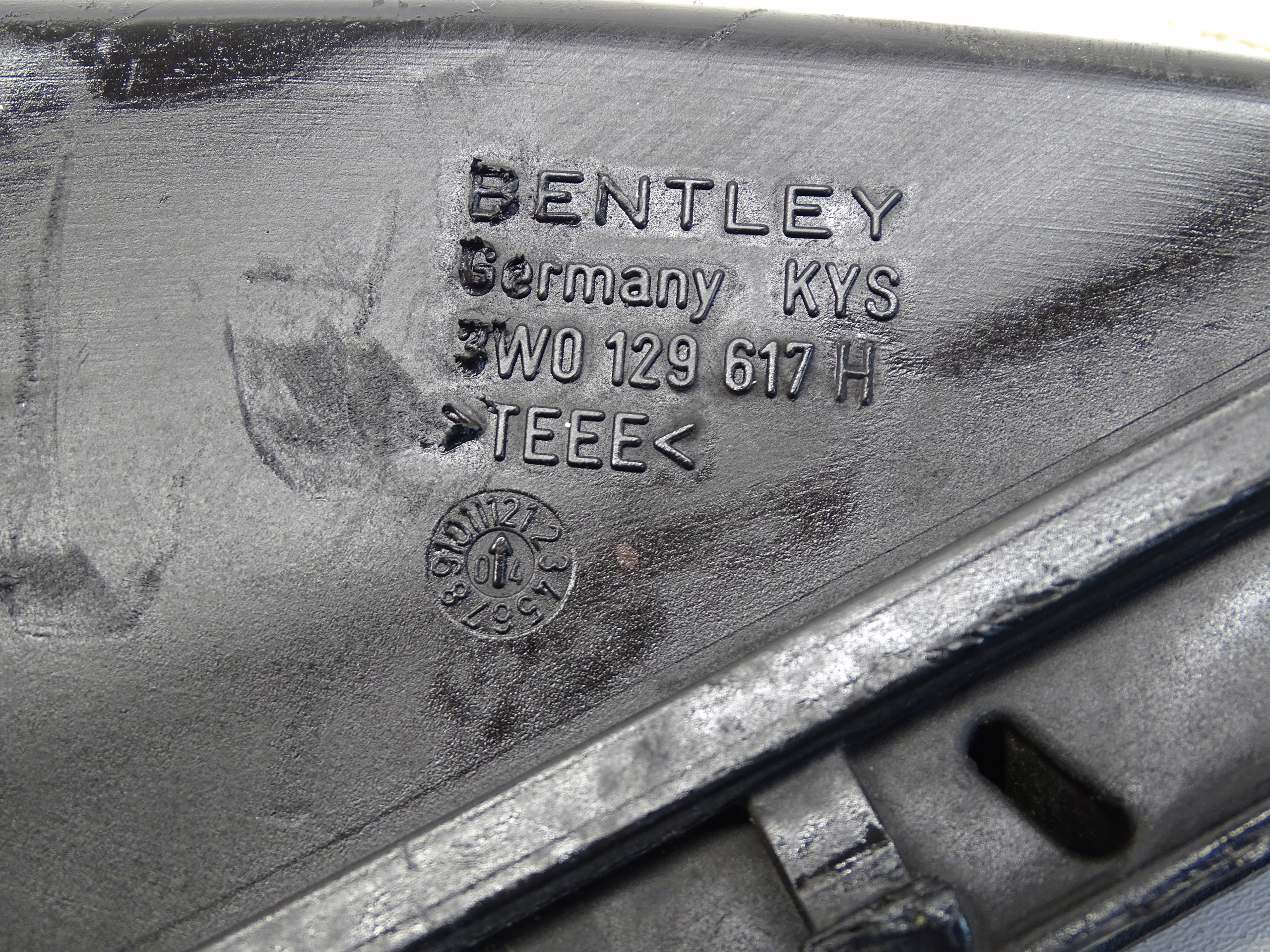 intake PROWADNICA air BENTLEY CONTINENTAL 3W0129617H