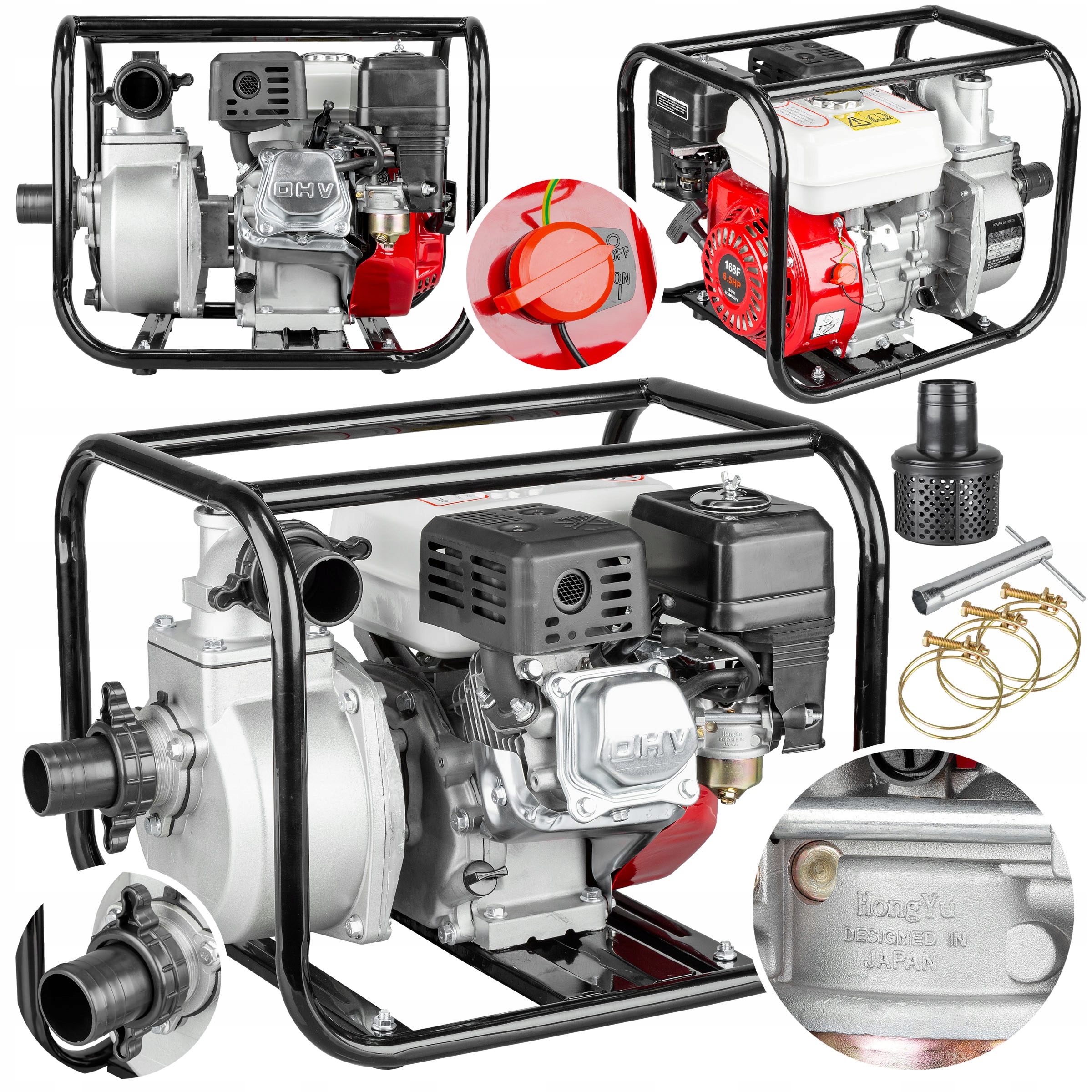 Motopompa Pompa Spalinowa Do Wody 2" 600L/h