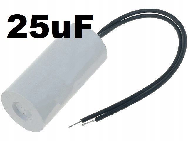 

Kondensator rozruchowy do silnika 25uF 450V