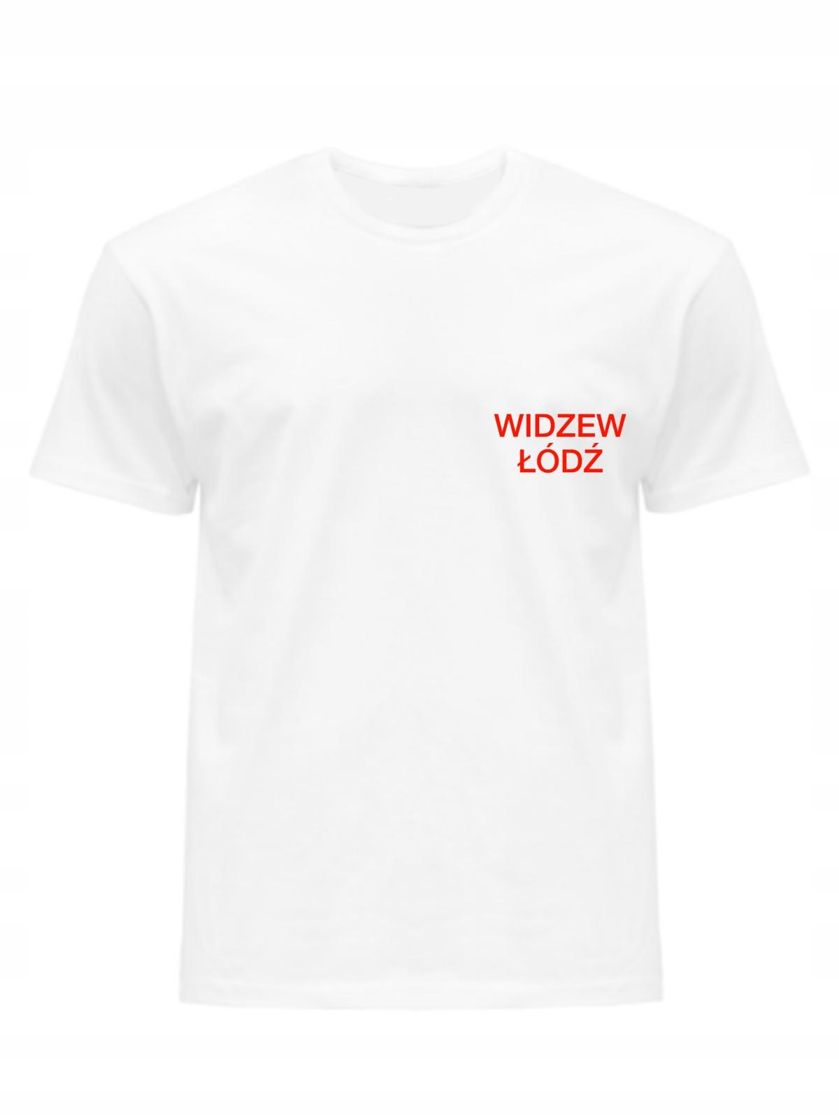 

Koszulka T-shirt Widzew Łódź Męski Biały L