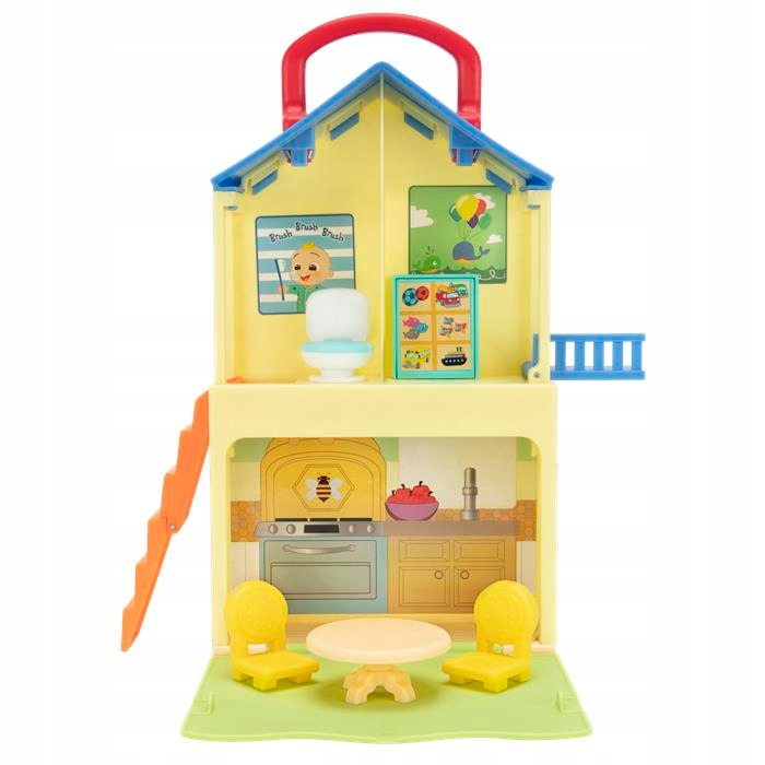 

CoComelon Domek Pop Play 2 Figurki i 5 Akcesoriów
