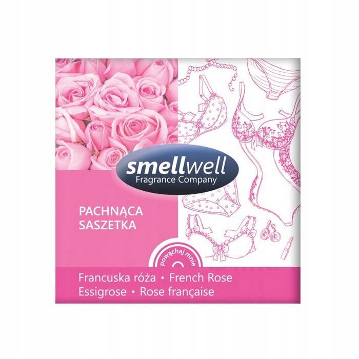 

Smellwell Pachnąca Saszetka 4G Francuska Róża