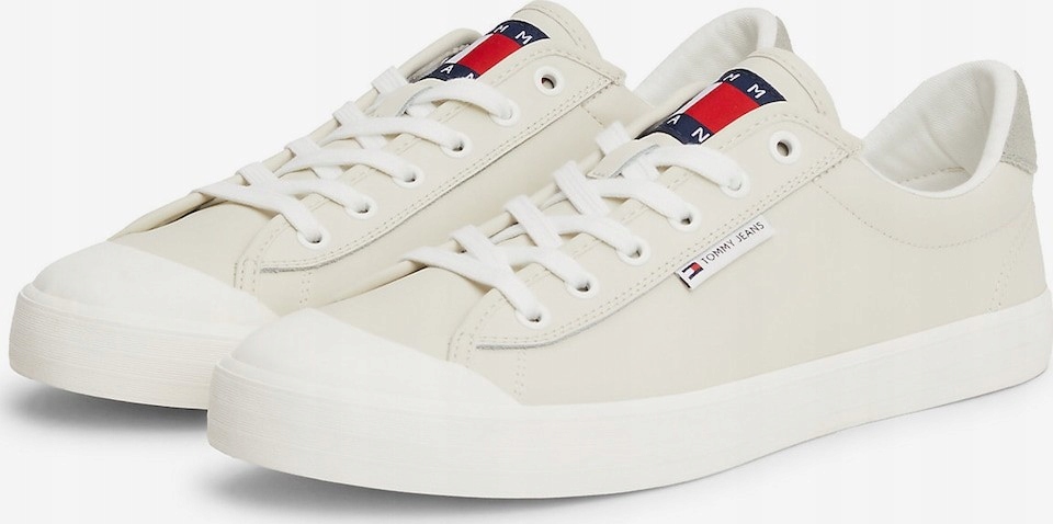 Boty Tommy Hilfiger Th Bumper Vulc kožené 44
