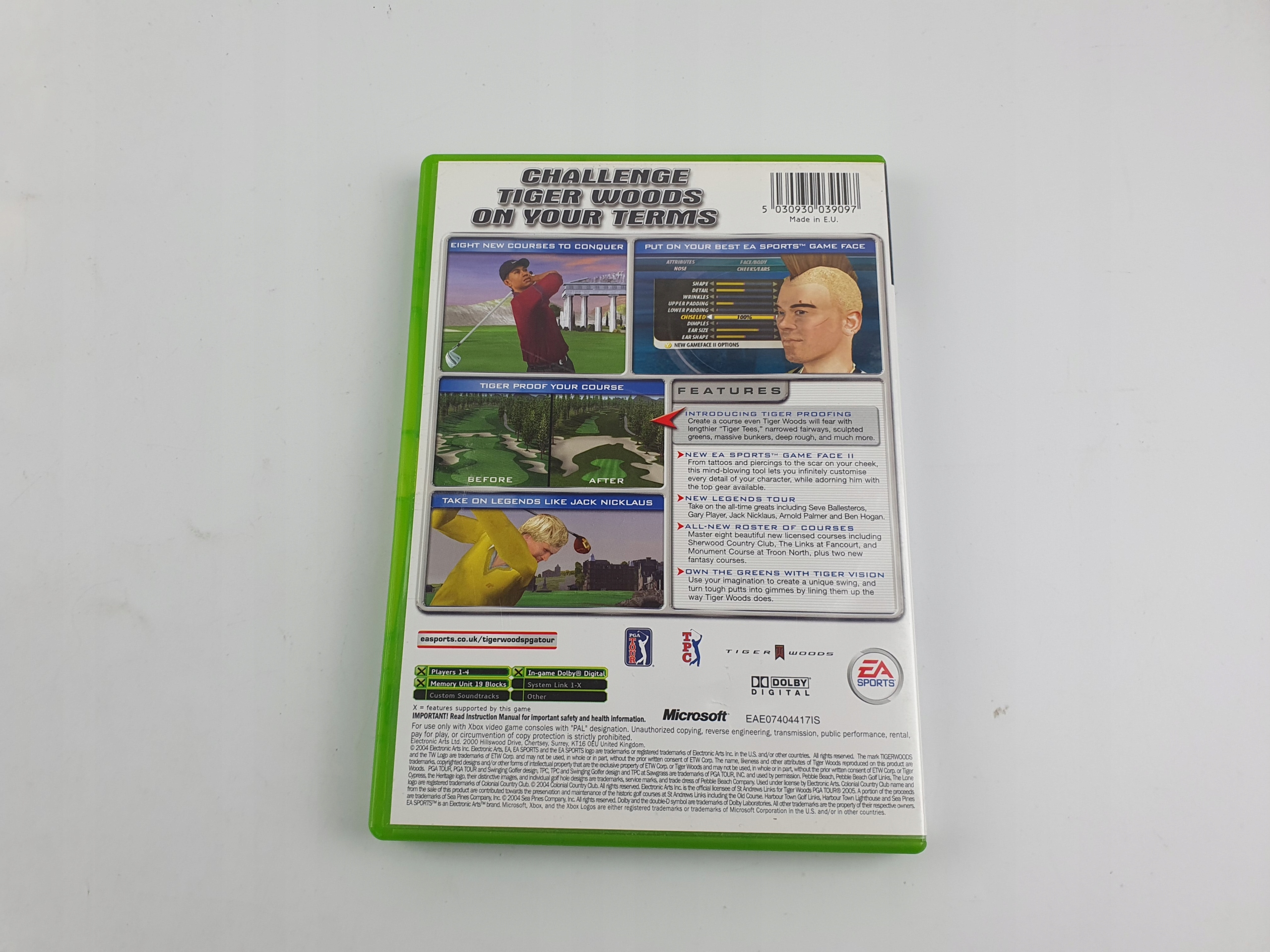 Gra Tiger Woods PGA Tour 2005 XBOX Microsoft Xbox (eng) (4) Platforma Microsoft Xbox