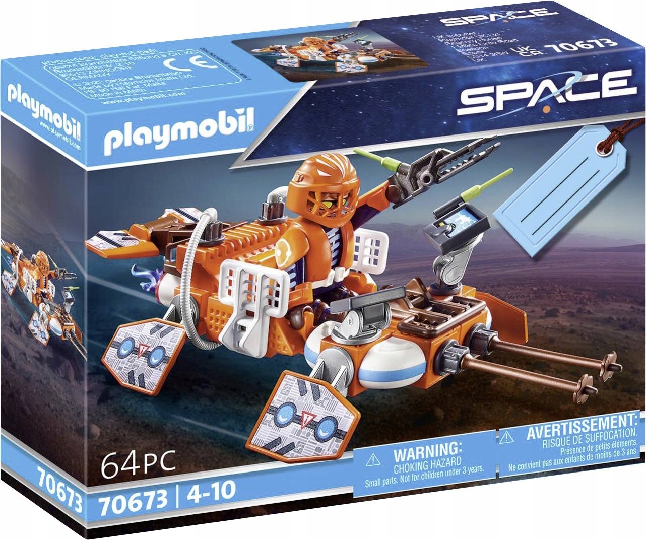 

70673 Playmobil Space Speeder Zestaw Upominkowy