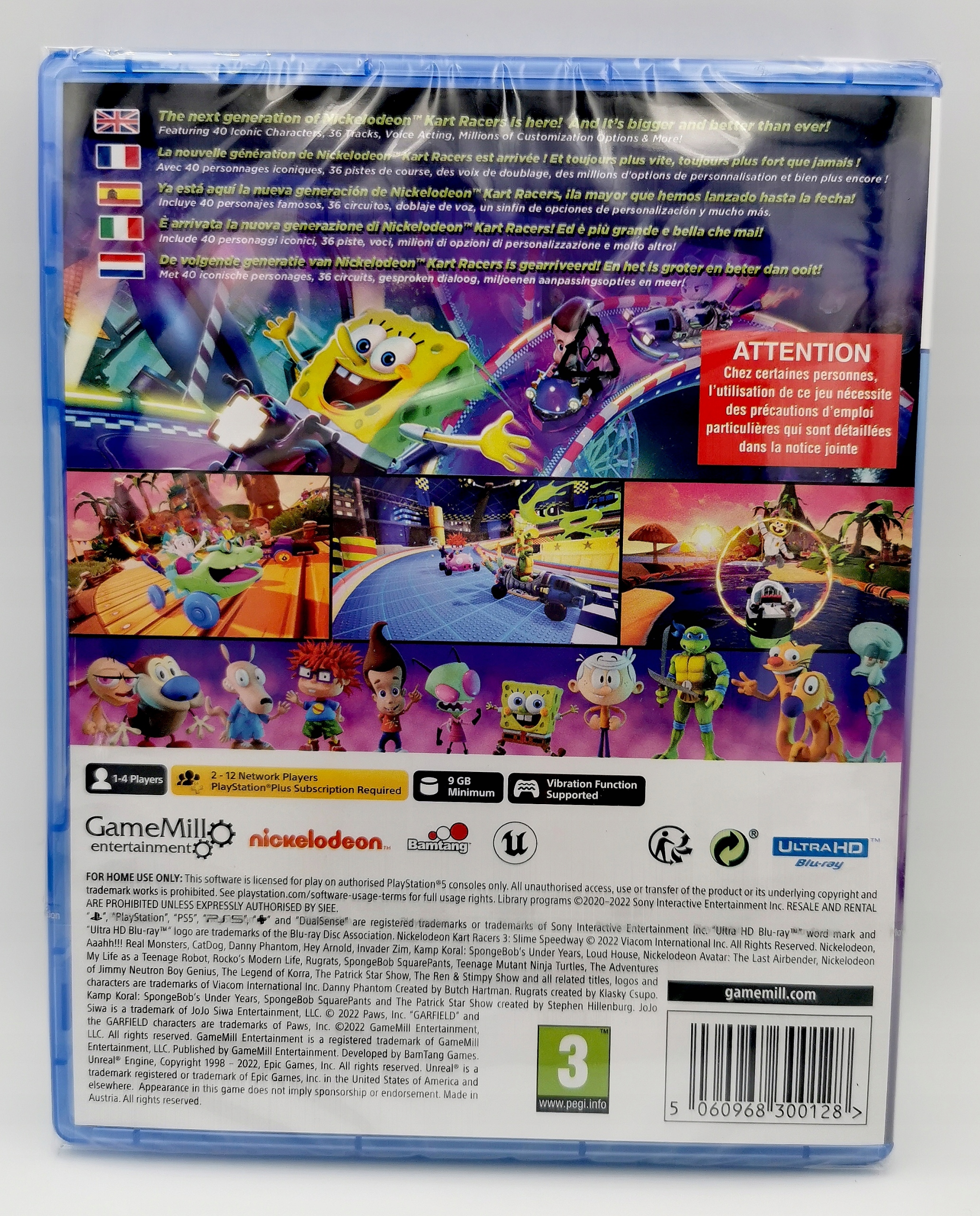 Nickelodeon Kart Racers 3 Slime Speedway PS5 Producent GameMill Entertainment