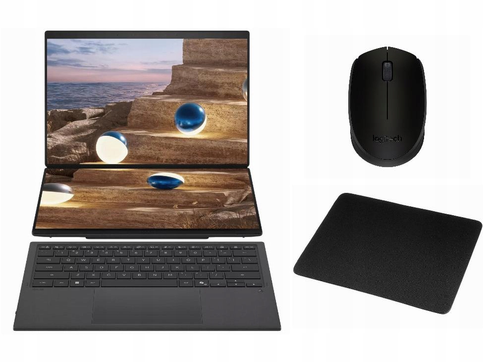 Laptop Asus Windows 11 Pro Intel Core Ultra 7 Stylowa Myszka Podkładka