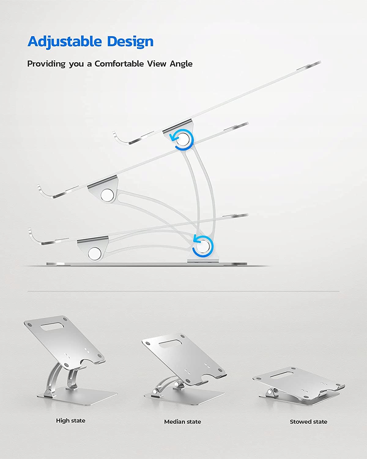 PODSTAWKA POD LAPTOPA REGULOWANA 17 CALI 20 KG Stan opakowania oryginalne