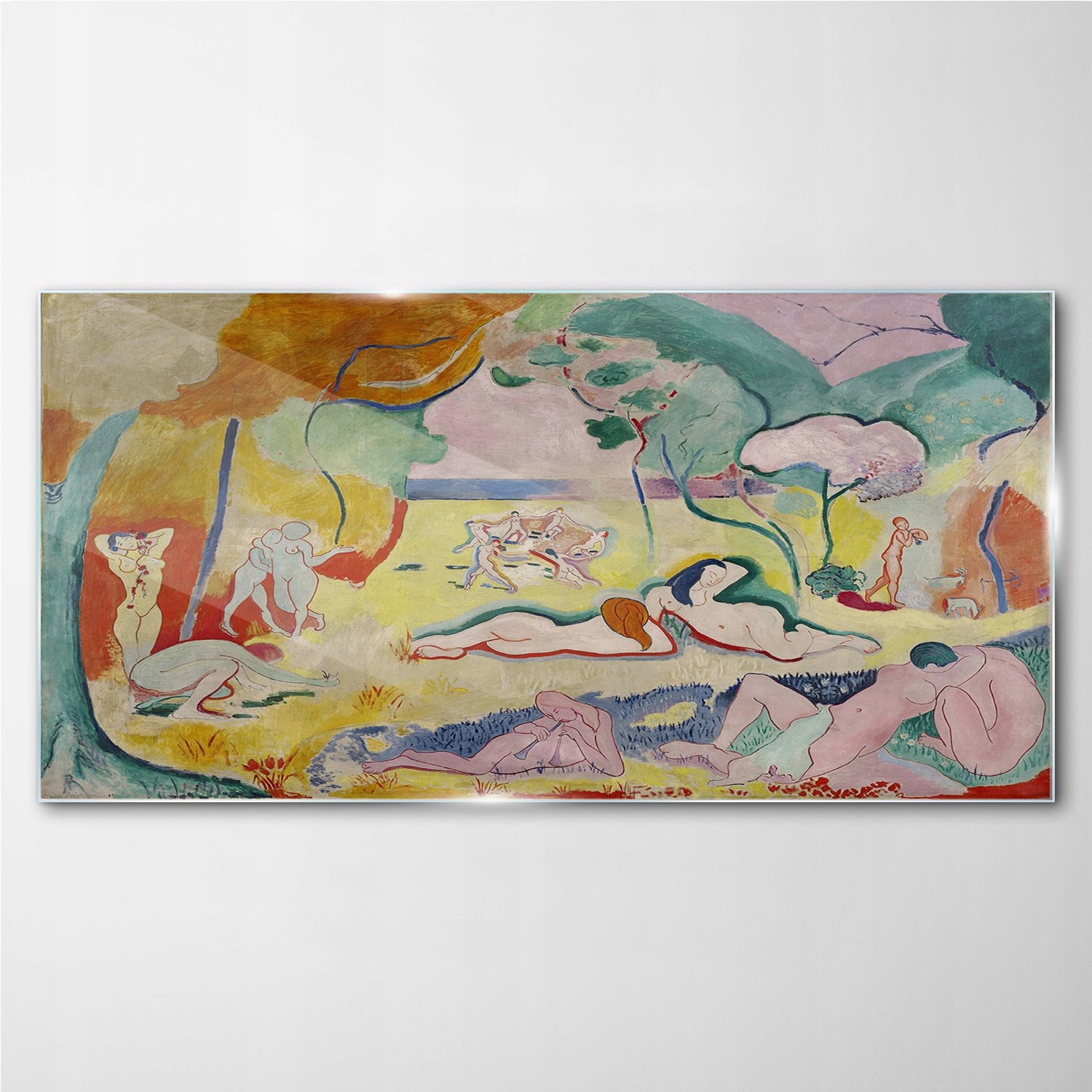 

Fotoobraz szklany na ścianę Szczęście życia 100x50