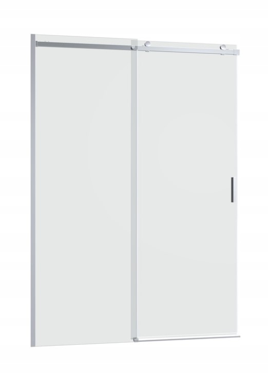 Drzwi wnękowe przesuwane lewe Roca Are 120cm chrom