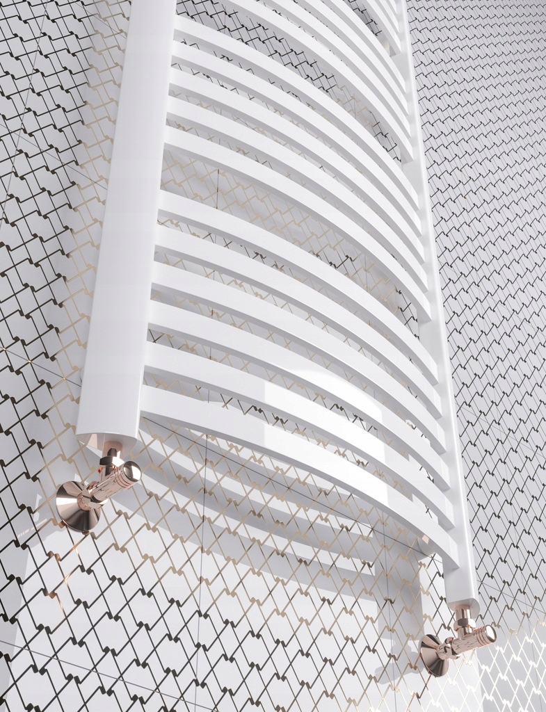 GRZEJNIK ŁAZIENKOWY SARA 750/480 BIAŁY Marka Onyx