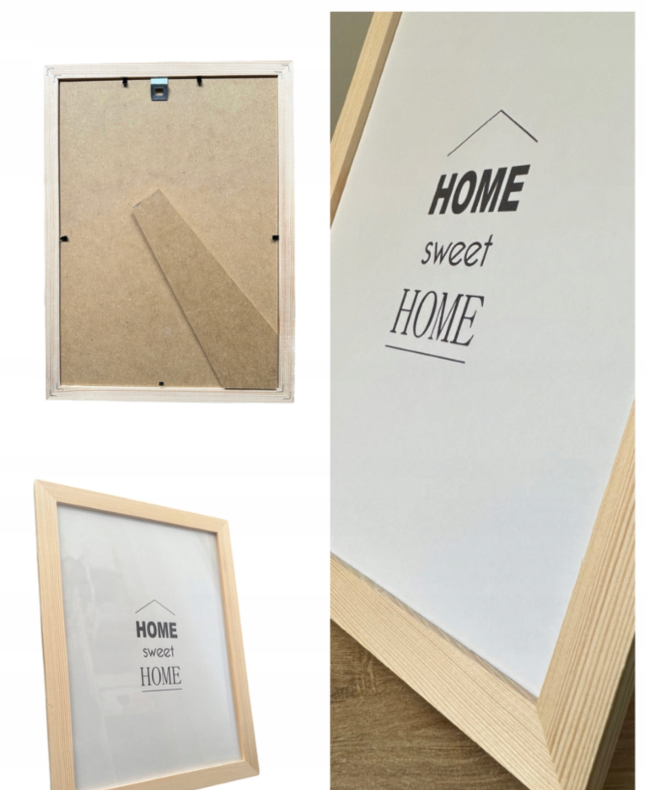 RAMKA 15x21 SOSNOWA DOPASOWANA DO DIAMOND PAINTING z nóżką EAN (GTIN) 5905141369021