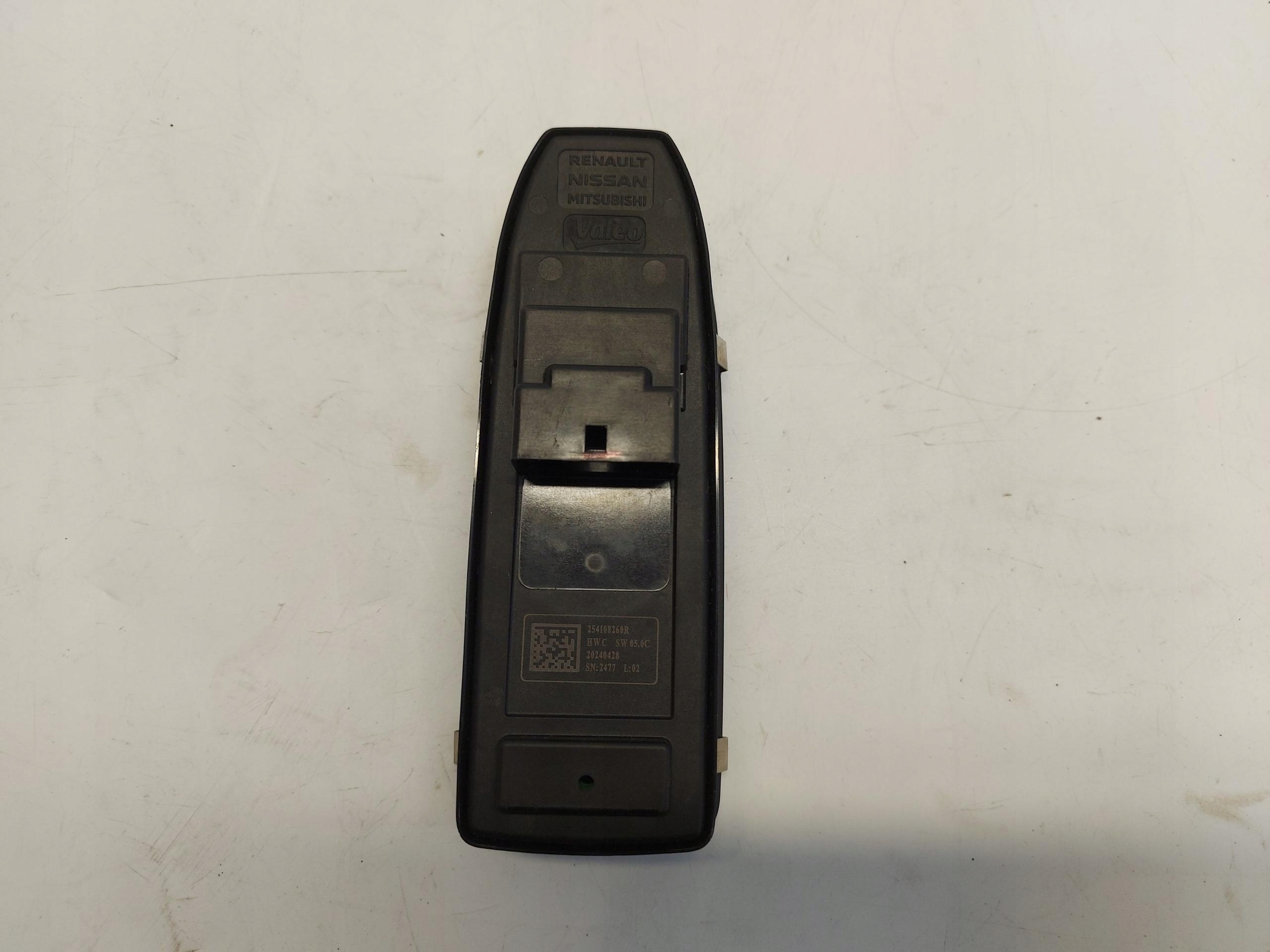 RENAULT Scenic E-Tech V 5 Panel window control switch of mirrors 254108260R