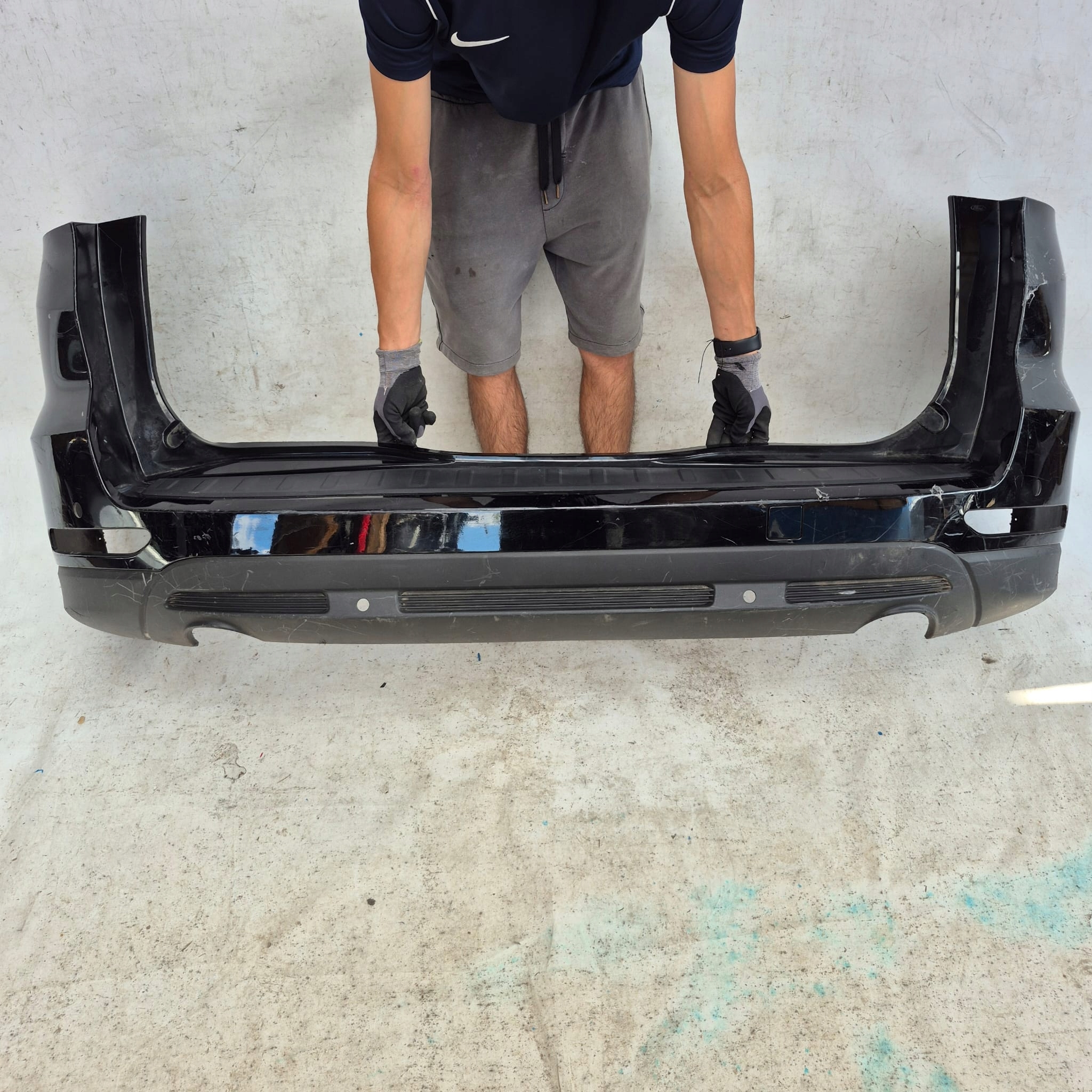 FORD S-MAX II 2 MK2 14-23 bumper rear part rear 4XPDC