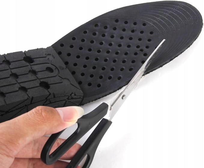PODWYŻSZAJĄCE WKŁADKI DO BUTÓW AMORTYZUJĄCE ZWIĘKSZAJĄCE WZROST 7,5CM 35-44 Model EB453