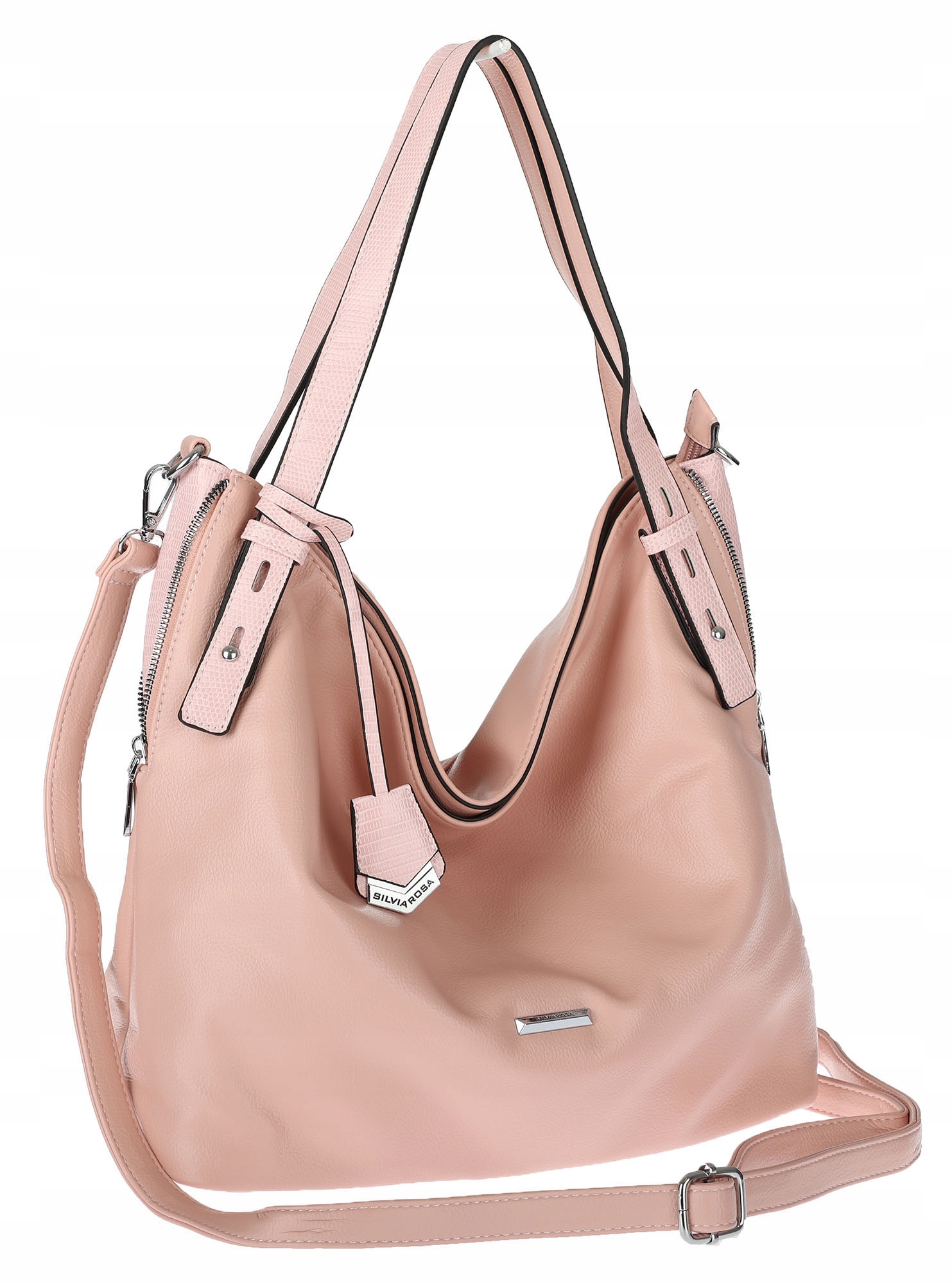 Dámská kabelka Přes Rameno Taška Shopper Taška přes rameno SR56 růžová