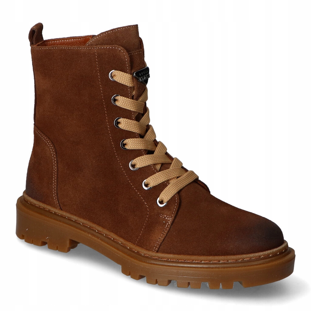 Karino 5474/005-M Čokoládové velurové kotníkové Kotníkové Boty 38