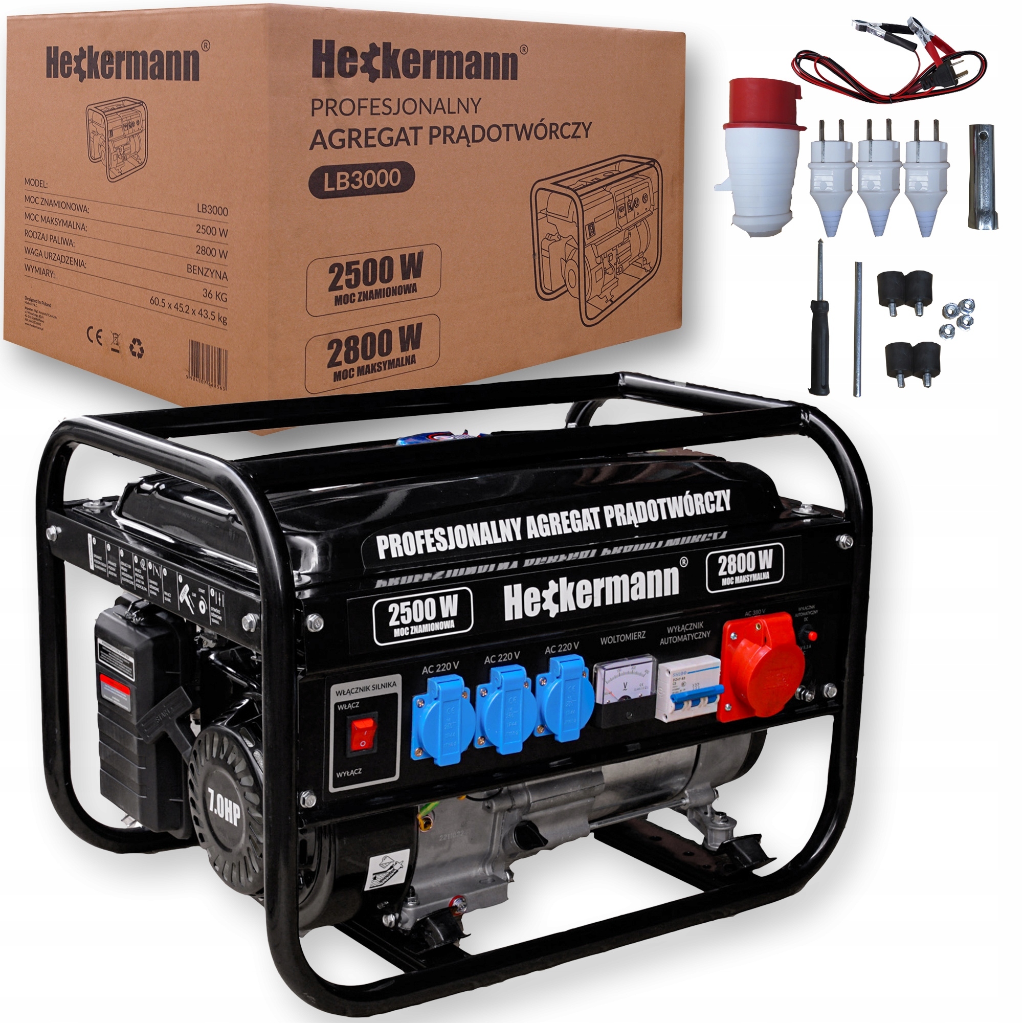 Agregat Prądotwórczy Generator Prądu 2.8kW 220V