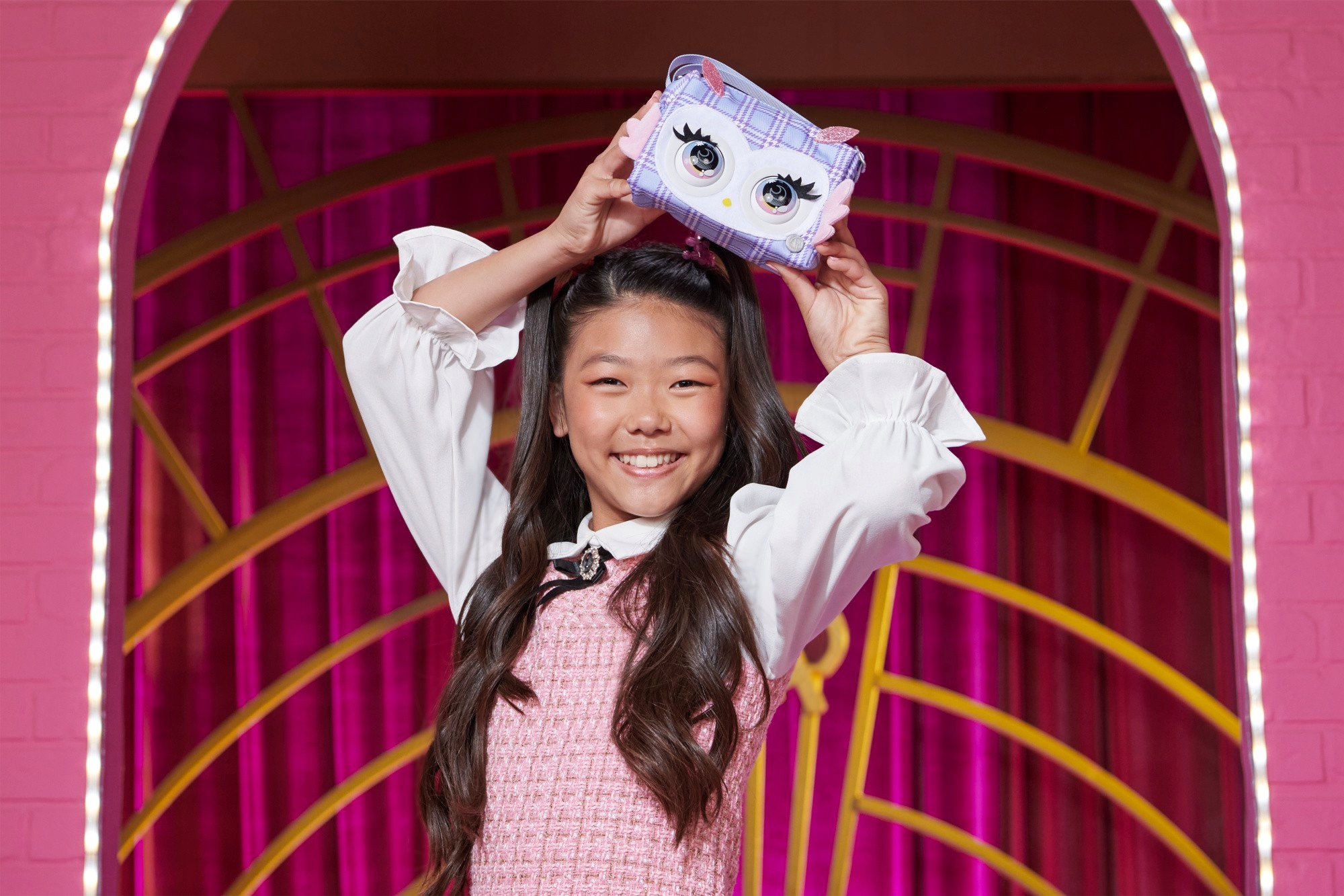 PURSE PETS HOOT COUTURE SOWA TOREBKA INTERAKTYWNA 11,5 CM Marka Spin Master