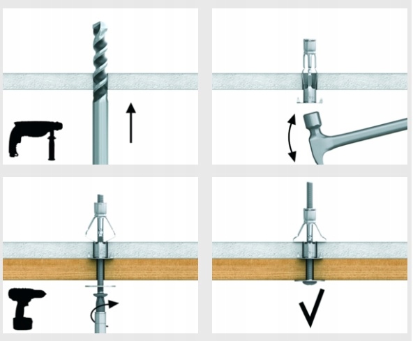 RAWLPLUG KOŁEK ŚRUBA MOLLY GK 5x52MM 50SZT Producent Rawlplug
