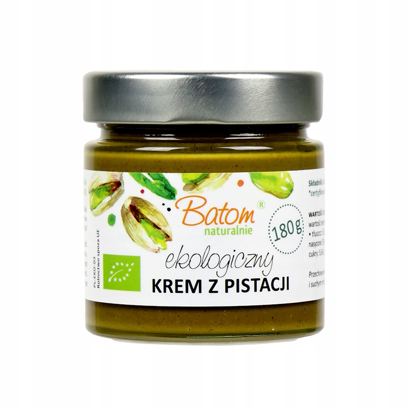 Levně Pistáciový krém Batom Ekologický 180 g