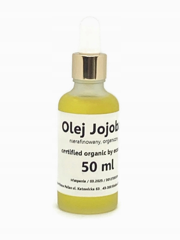 OLEJ JOJOBA GOLDEN 100% NATURALNY 50 ML