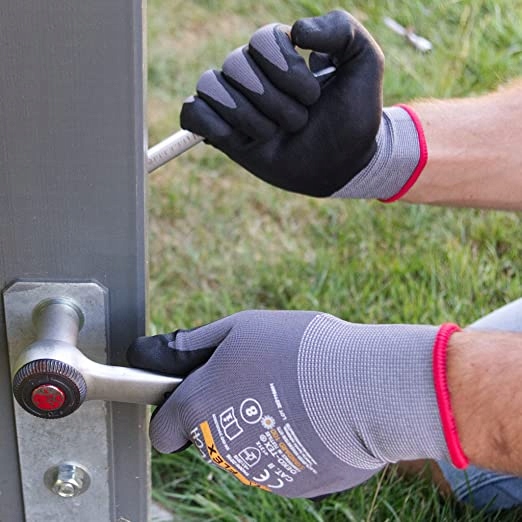 REKAWICE ROBOCZE POWLEKANE FLEX PIANKA NITRYL R7 x10 par Informacje o bezpieczeństwie CE