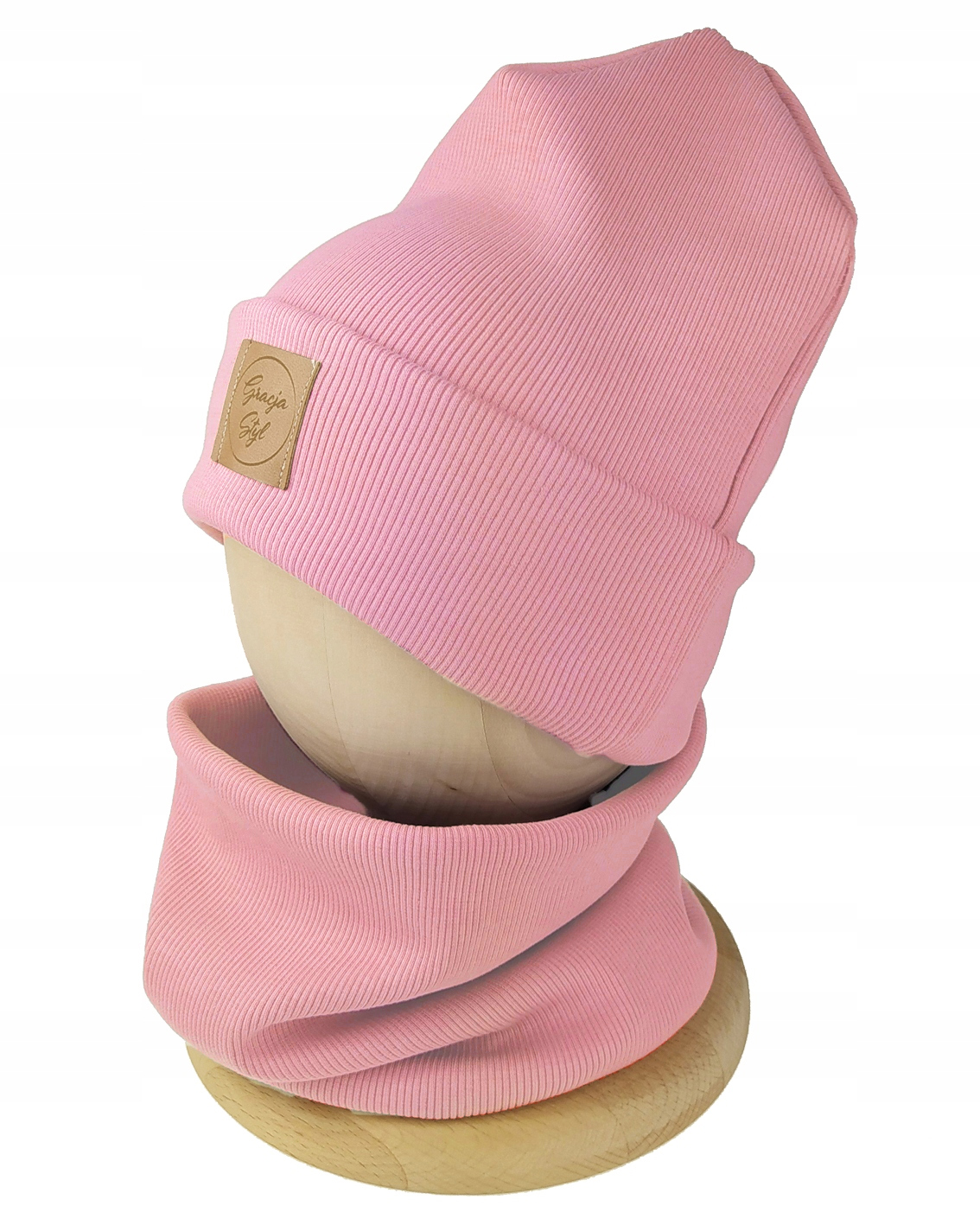 

Zestaw zimowy Czapka+Komin dla dziewczynki r.52-55