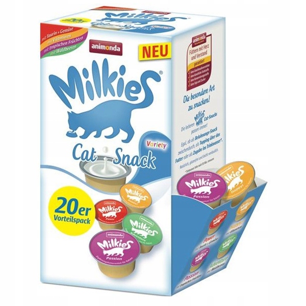 Animonda Milkies kapsle Variety 20 x 15 g