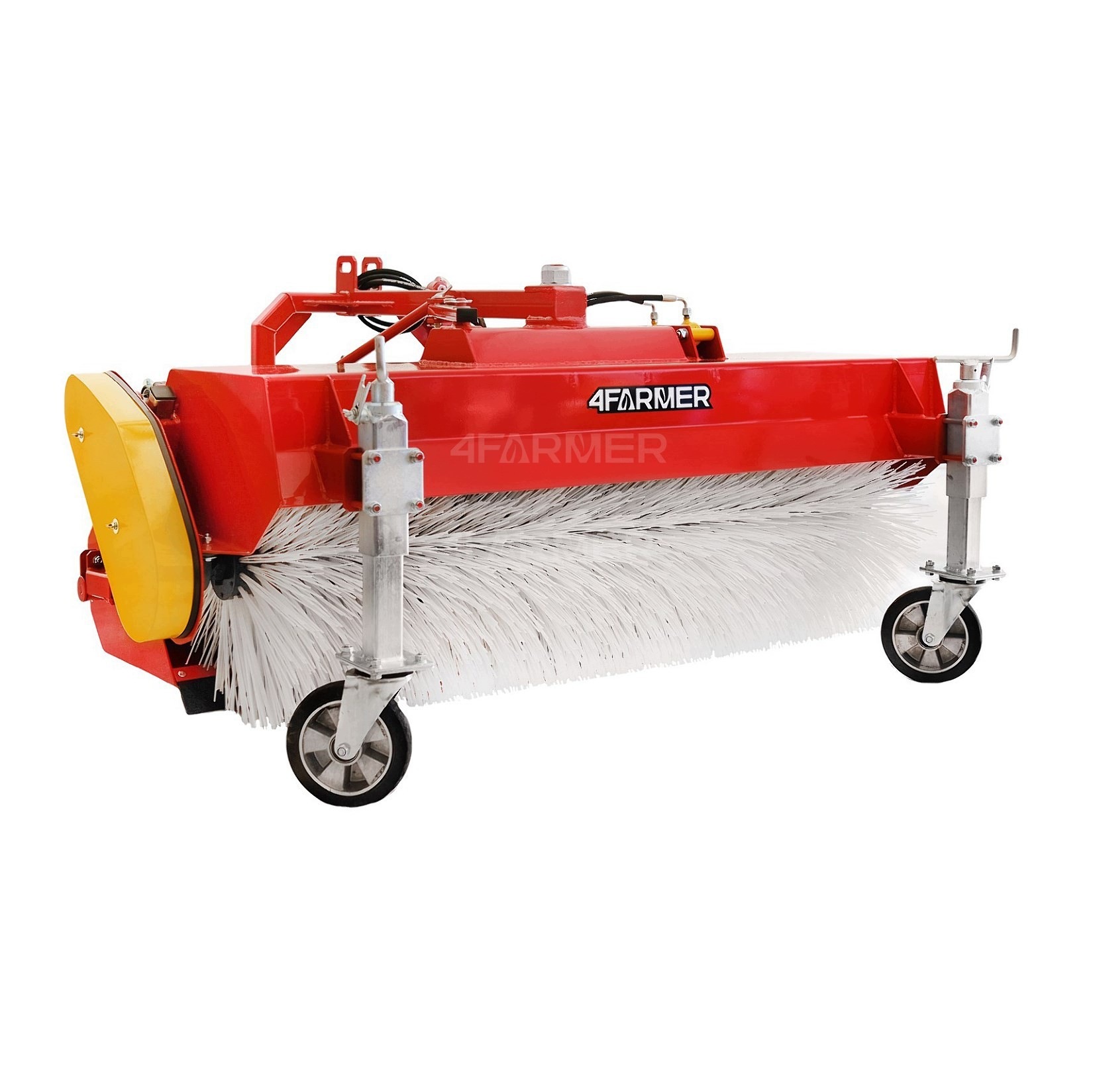 Zamiatarka 120 cm do traktora z koszem 4FARMER