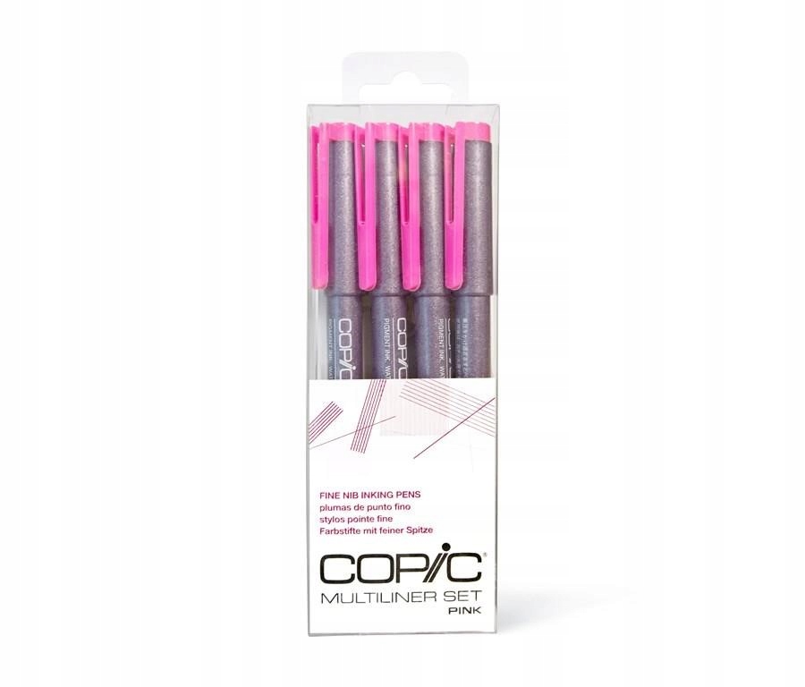 Multiliner Liner 0.5,0.3,0.1,0.005 pink Copic