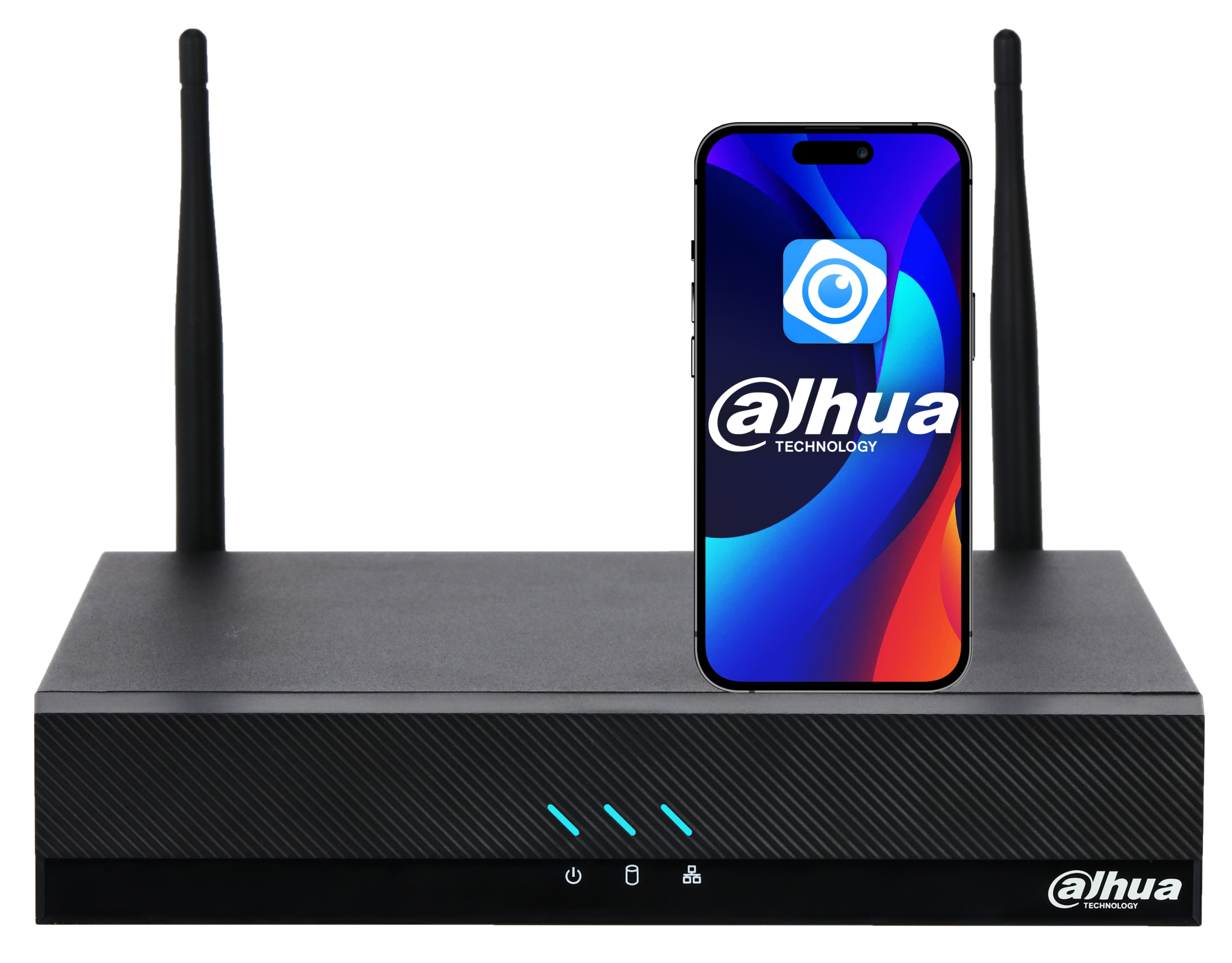 WiFi rekordér Dahua NVR2108HC-W Analytika Smd do 16 Mpx pro WiFi kamery