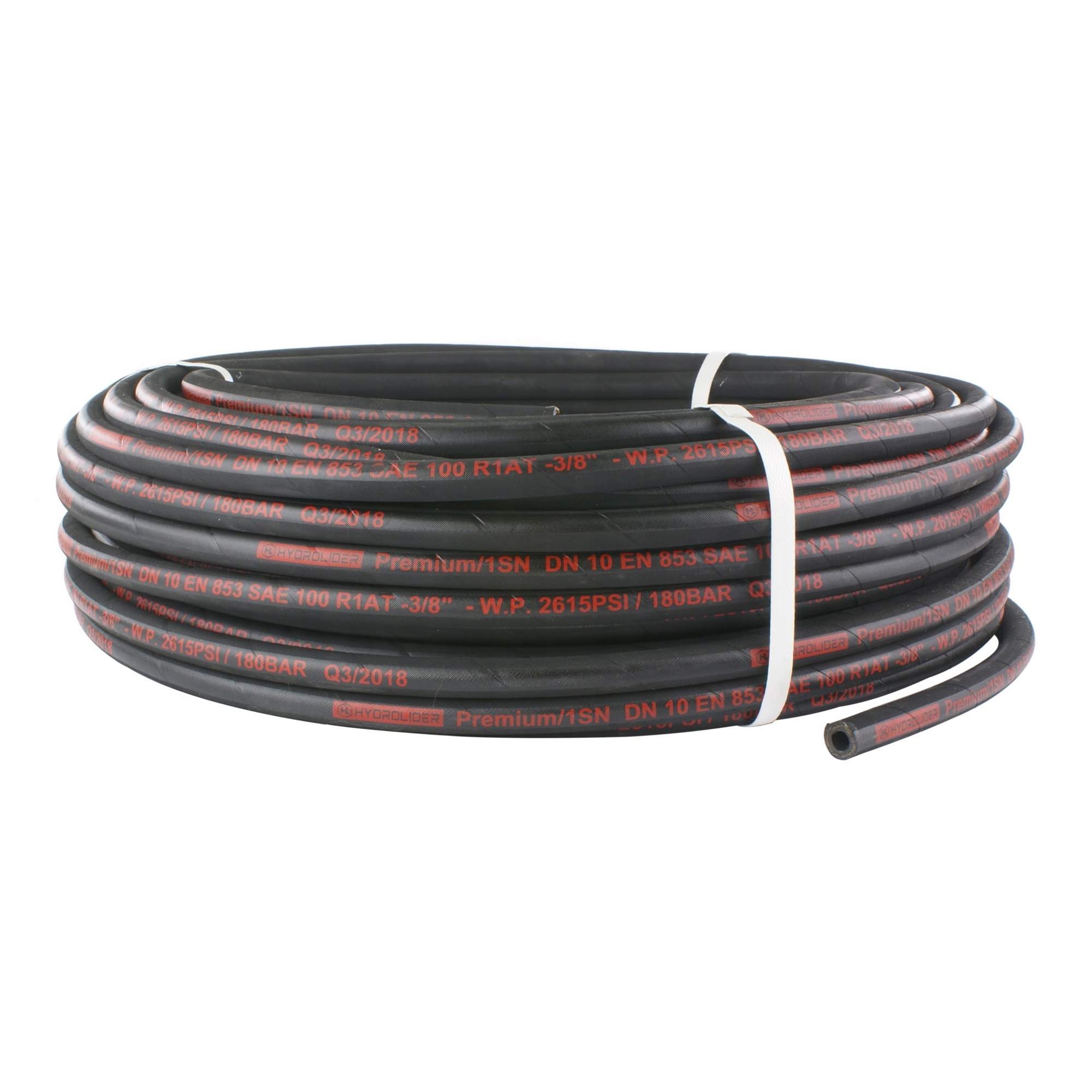 

Wąż Hydrauliczny Hydrolider 1SN DN10 180 Bar